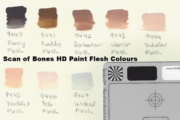 Bones HD Flesh tones - scan