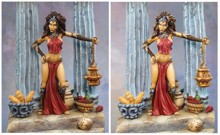 Harvest before after