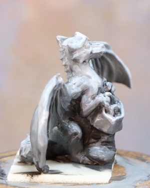 Stocking Dragon grayscale primer right