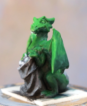 Stocking Dragon colour block in, left