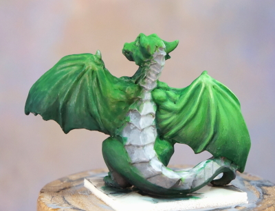 Stocking Dragon refining step, back