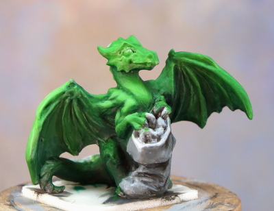 Stocking Dragon refining step, front