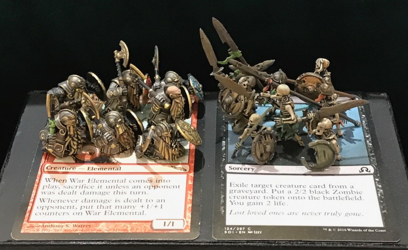 Magic cards come to life