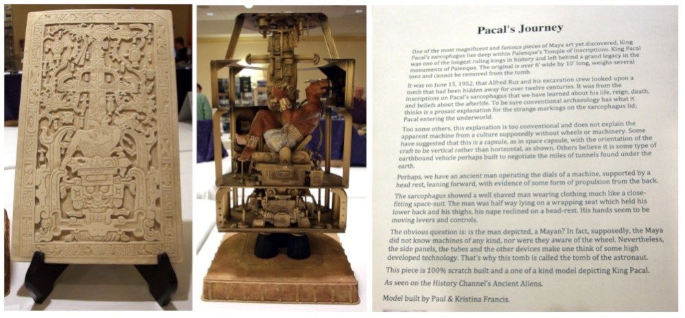 Scratch built interpretation of a panel of a Mayan engraving.