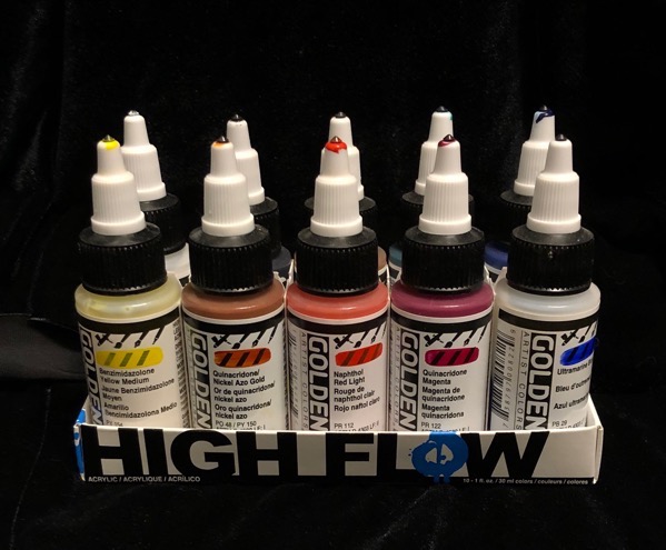 Golden High Flow paints