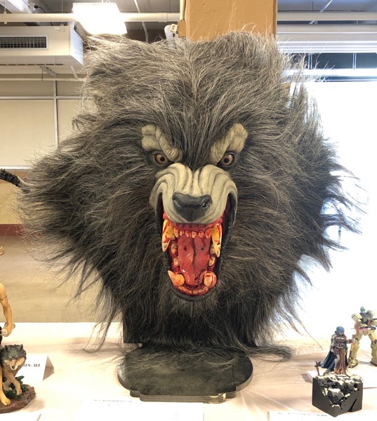 Werewolf Head - life size