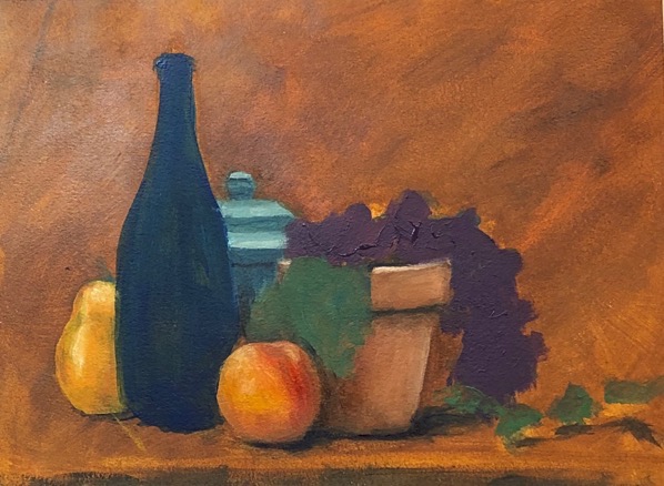 Painting from alla prima workshop with Heather Hartman Folks