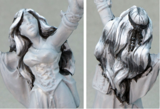 B&W examples front and back side views