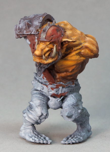 Orc painted at Sergio class in April 2018