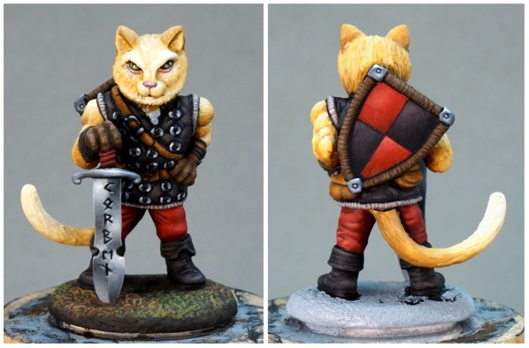 Korben light fur before patterning