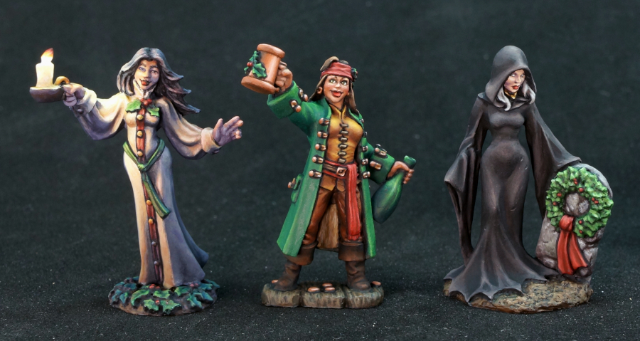 Reaper Miniatures Holly Christmas Elf #01554 - Unpainted Metal Fantasy Figure 25mm Heroic Scale