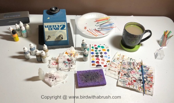 Paint maintenance day setup