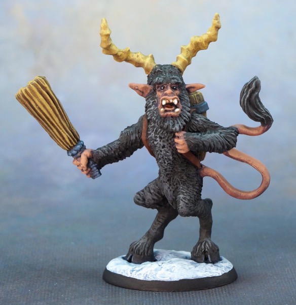 Krampus blue front full