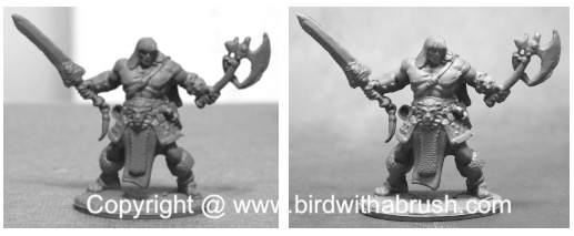 Standard vs inscale lighting cr