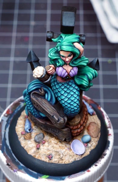 Wip mermaid anchor top
