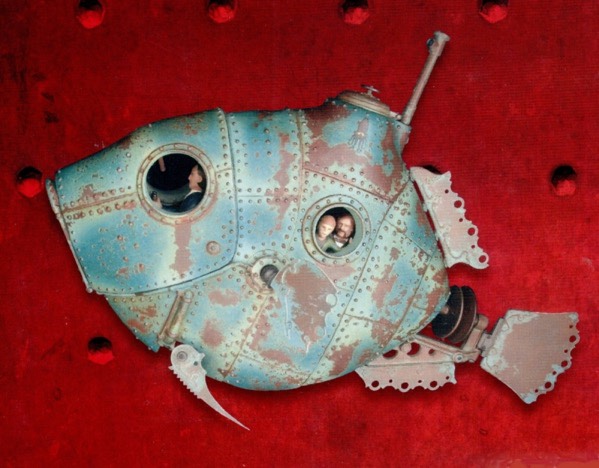 Ward steampunk modeller volume 2 hpls fish submarine 01 article by ward shrake sized l